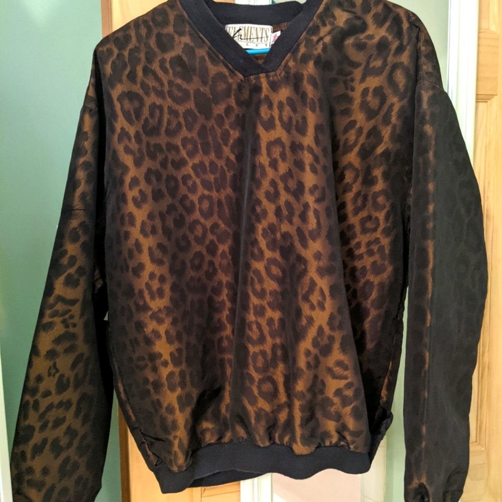 VTG animal print pullover